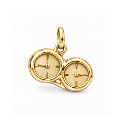 Across Time Zones Charm — Gold | charm-topics-remaining-444-2026-09-14 | topic-138