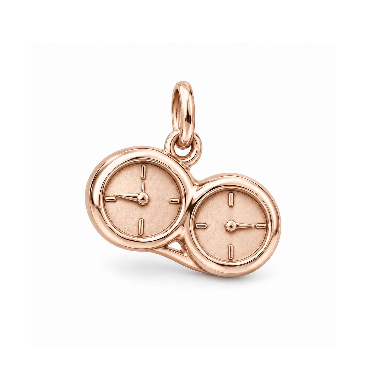 Across Time Zones Charm — Rose Gold | charm-topics-remaining-444-2026-09-14 | topic-138