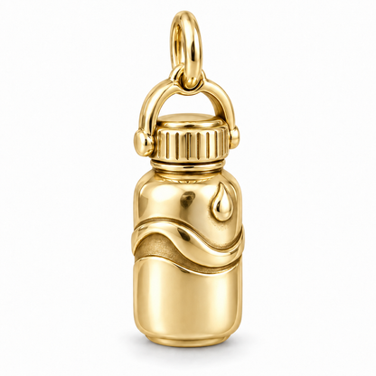 Adventure Water Bottle Charm — Gold | charm-topics-remaining-444-2026-09-14 | topic-112