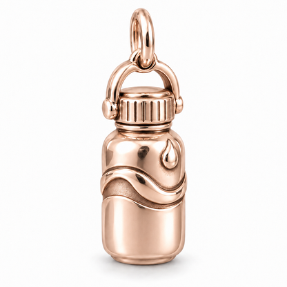 Adventure Water Bottle Charm — Rose Gold | charm-topics-remaining-444-2026-09-14 | topic-112