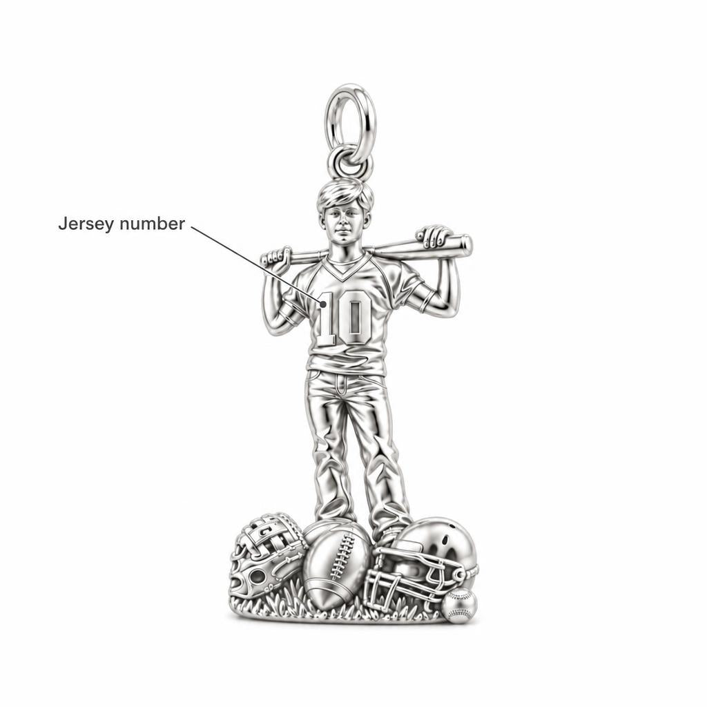 All Star Athlete Charm Bracelet – Personalized Mom Gift – personalization guide