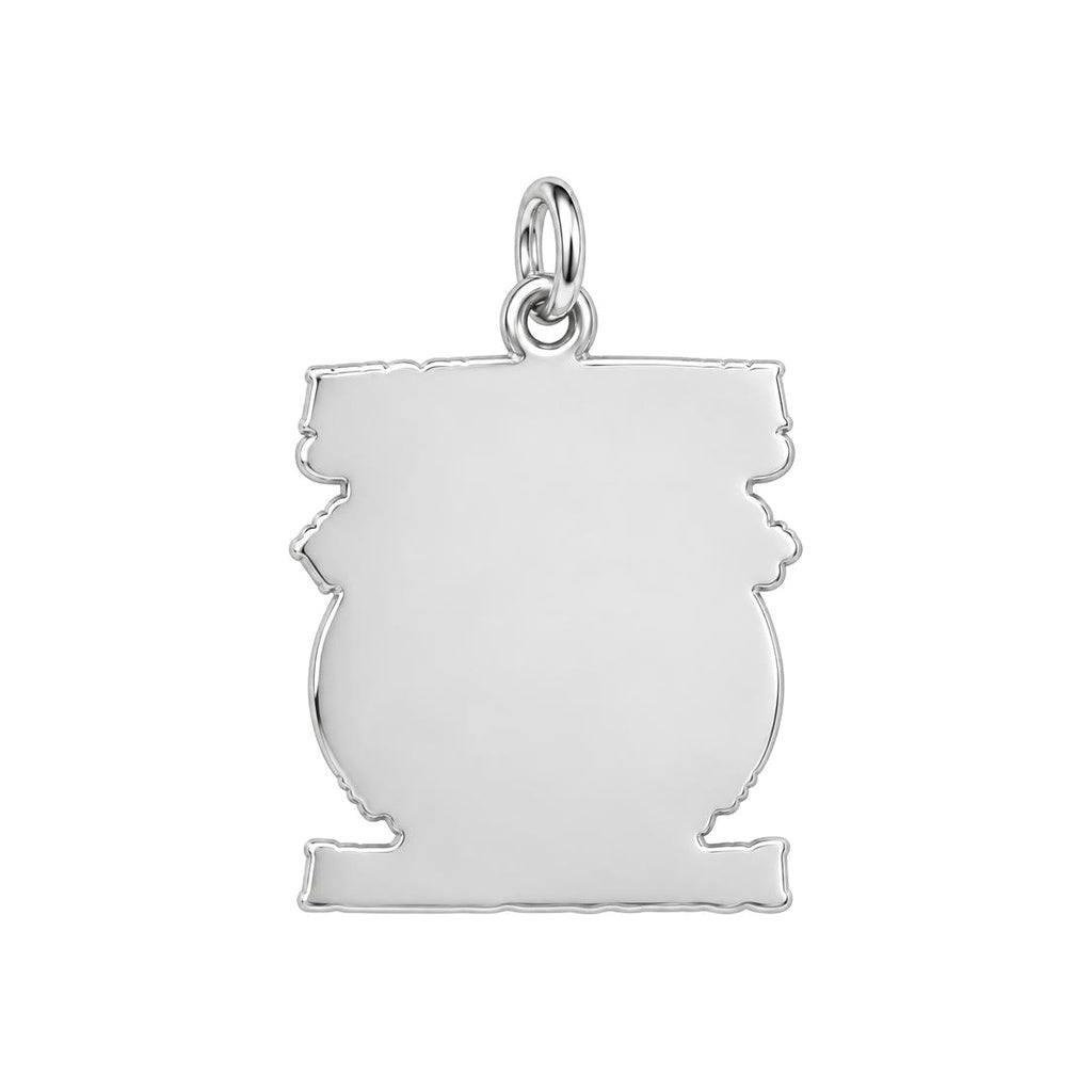 Always Chingona Charm Bracelet – Personalized Latina Gift – back of the charm, engraving area