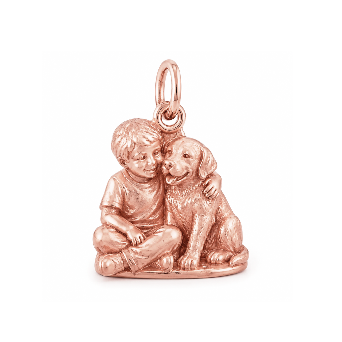 Always Family - Best Friends Charm - Rose Gold - centered product image