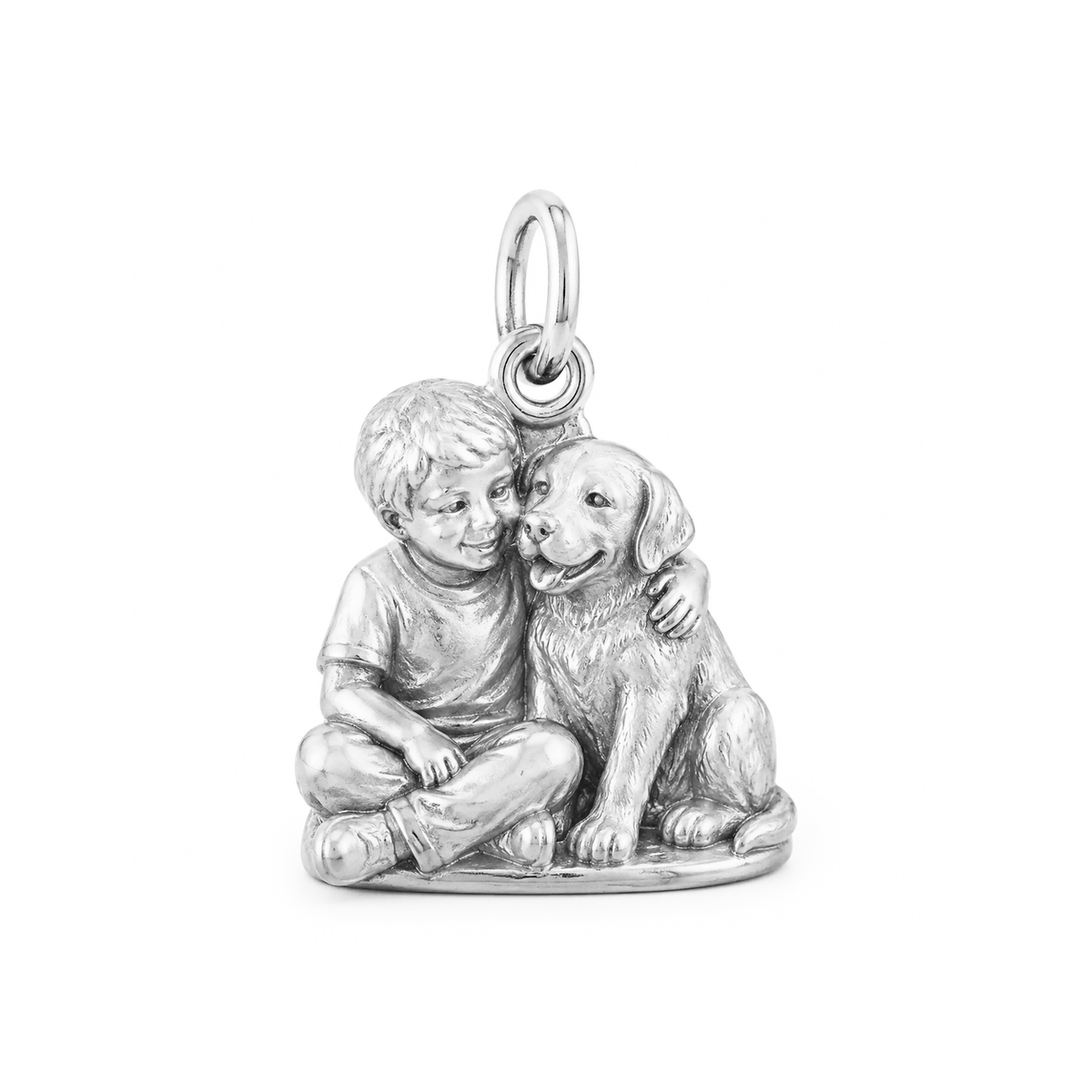 Always Family - Best Friends Charm - Silver - centered product image