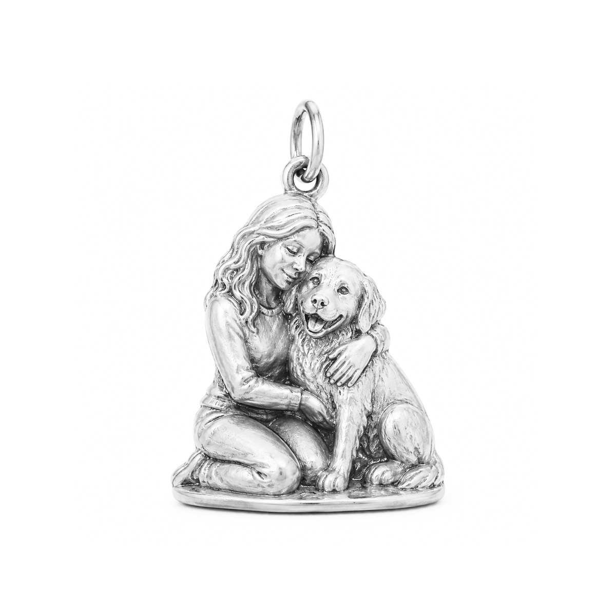 Always Family - Forever By My Side Charm - Silver - centered product image