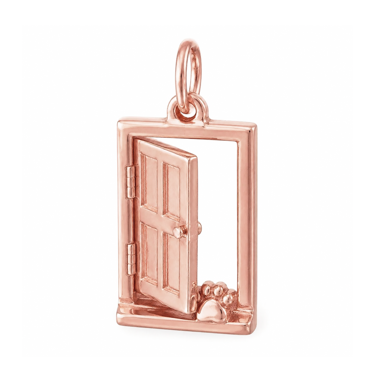 Always Family - Welcome Home Charm - Rose Gold - centered product image