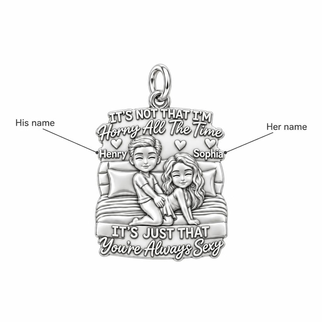 Always Sexy Couple Charm Bracelet – Personalized Couple Gift – personalization guide
