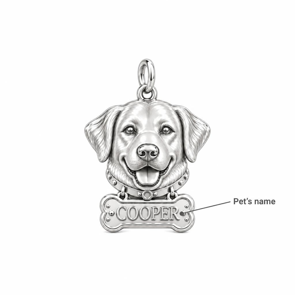 Always Smiling Pet Portrait Charm Bracelet – Personalized Dog Mom Gift – personalization guide
