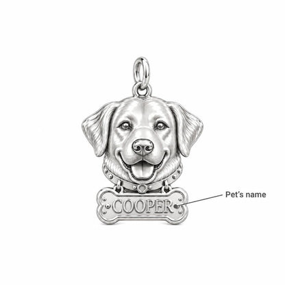 Always Smiling Pet Portrait Charm Bracelet – Personalized Dog Mom Gift – personalization guide