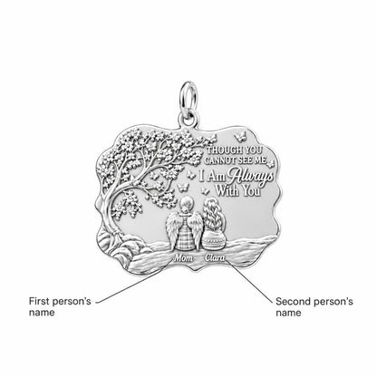 Always With You Angel Charm Bracelet – Personalized Mom Gift – personalization guide