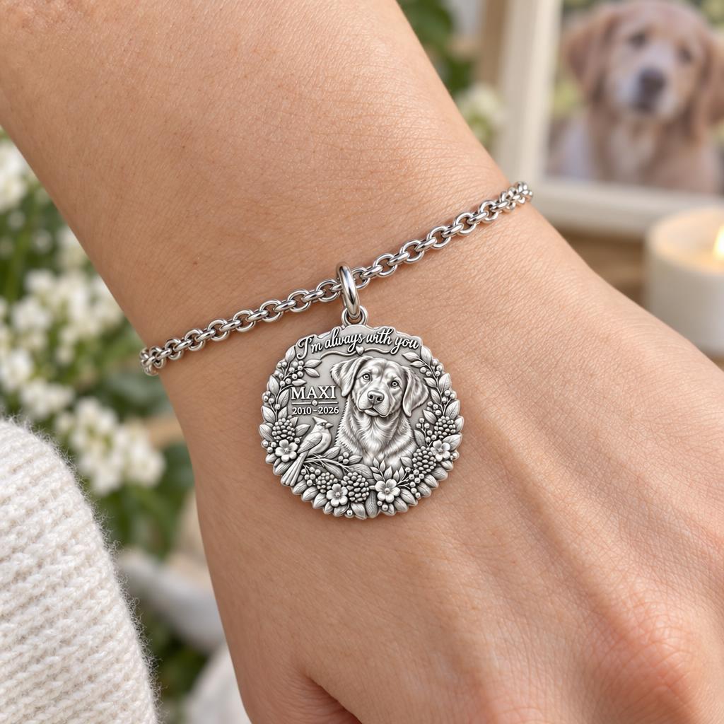 Always With You Cardinal Charm Bracelet Set – worn / in use
