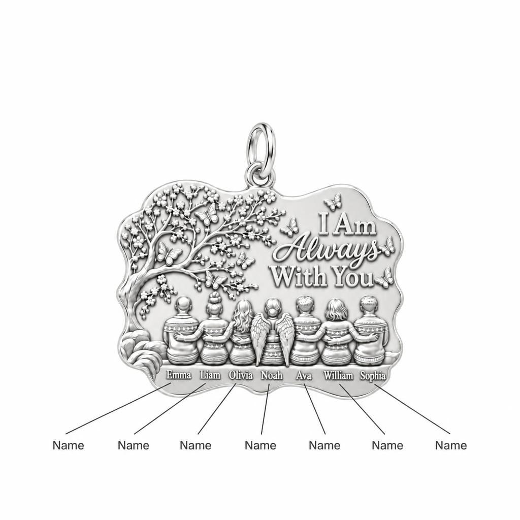Always With You Family Charm Bracelet – Personalized Family Gift – personalization guide