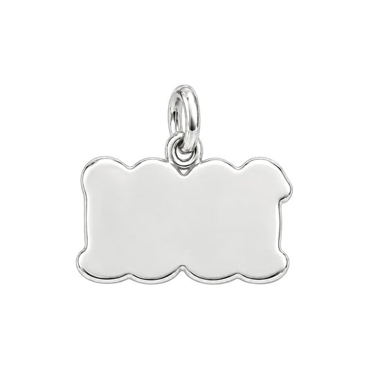 Angel Number Manifest Charm Bracelet – Personalized Bestie Gift – back of the charm, engraving area