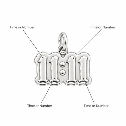 Angel Number Manifest Charm Bracelet – Personalized Bestie Gift – personalization guide
