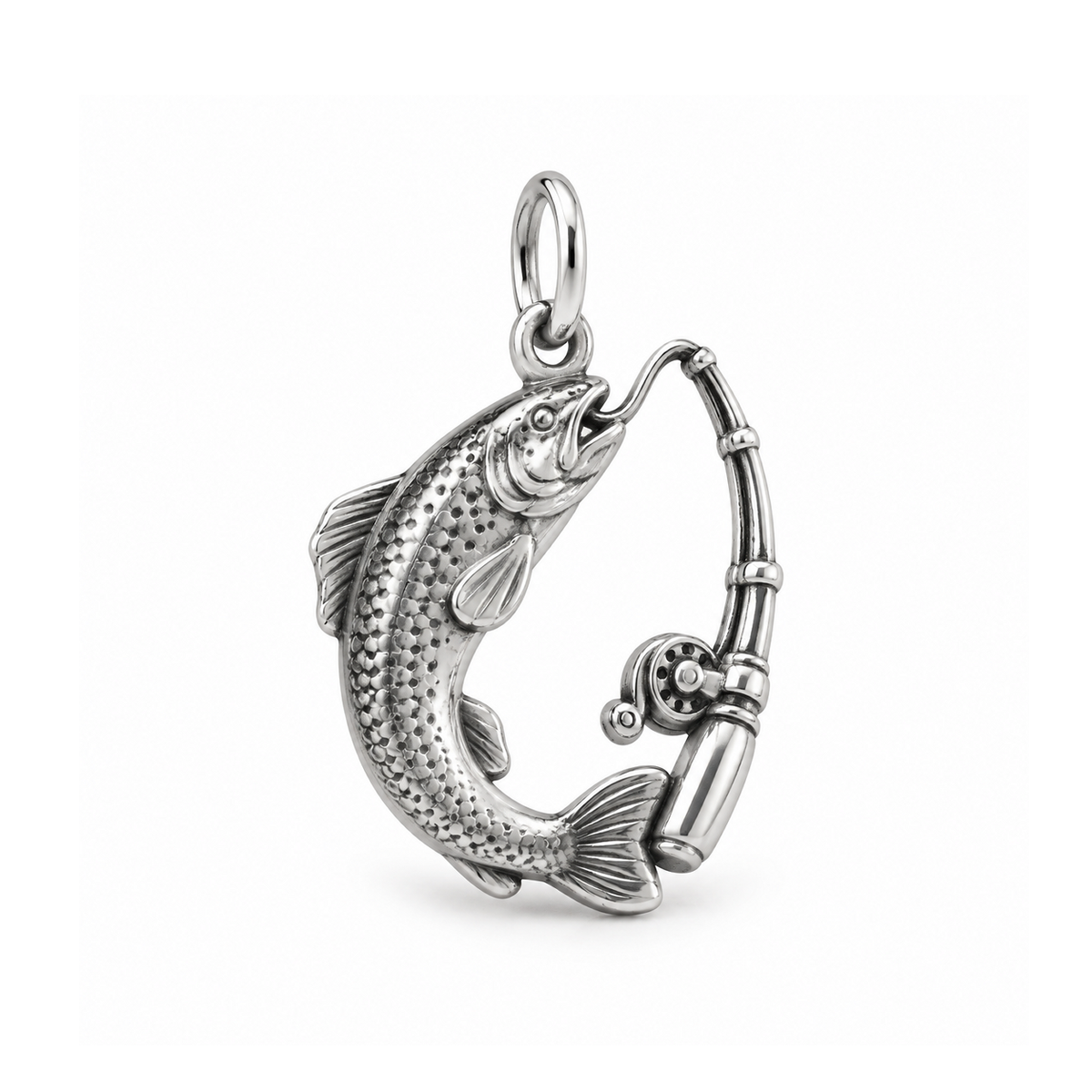 Angler's Catch Charm — Silver | charm-topics-remaining-444-2026-09-14 | topic-267