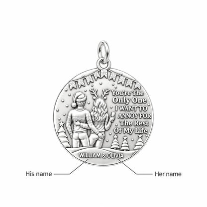 Annoy You Forever Charm Bracelet – Personalized Couple Gift – personalization guide