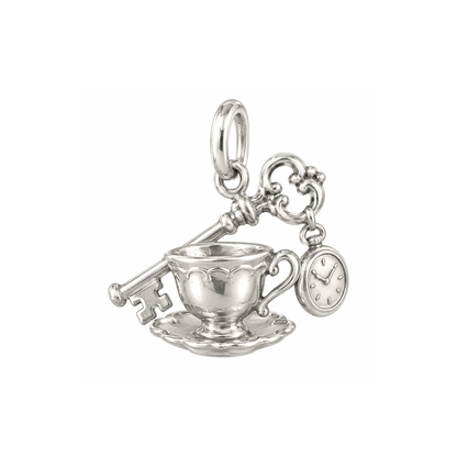 Antique Key and Teacup Charm — Silver — 50-works-silver-20260916-87