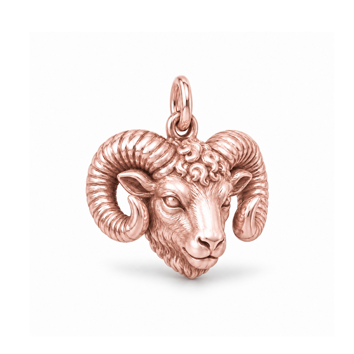 Aries Ram Charm — Rose Gold | charm-topics-remaining-444-2026-09-14 | topic-056
