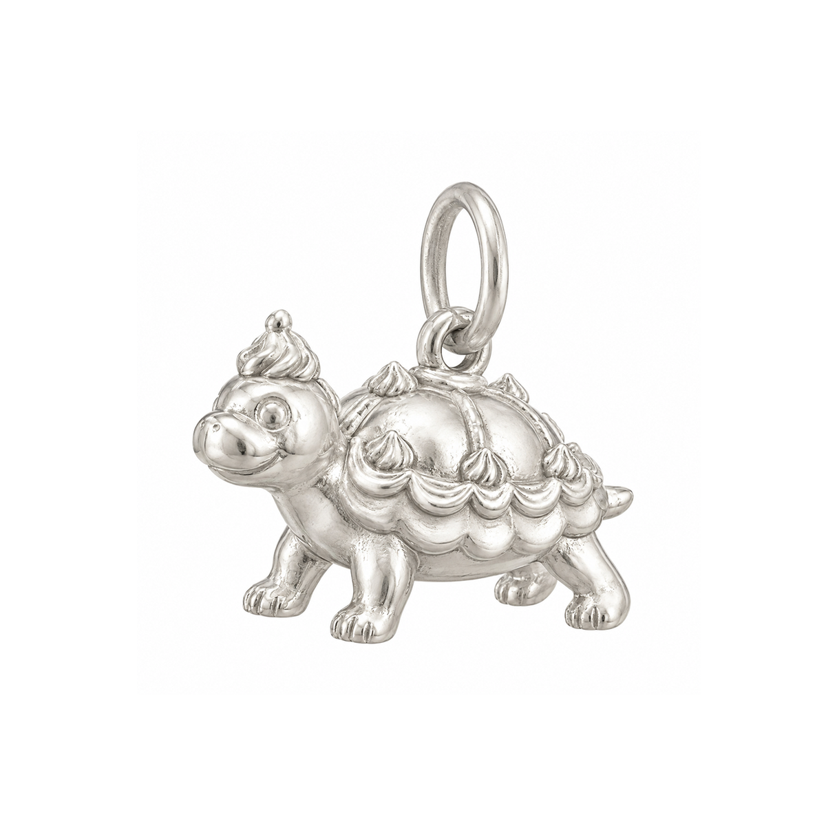 Armadillo-Shaped Cake Charm — Silver — 50-works-silver-20260916-110