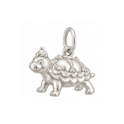 Armadillo-Shaped Cake Charm — Silver — 50-works-silver-20260916-110