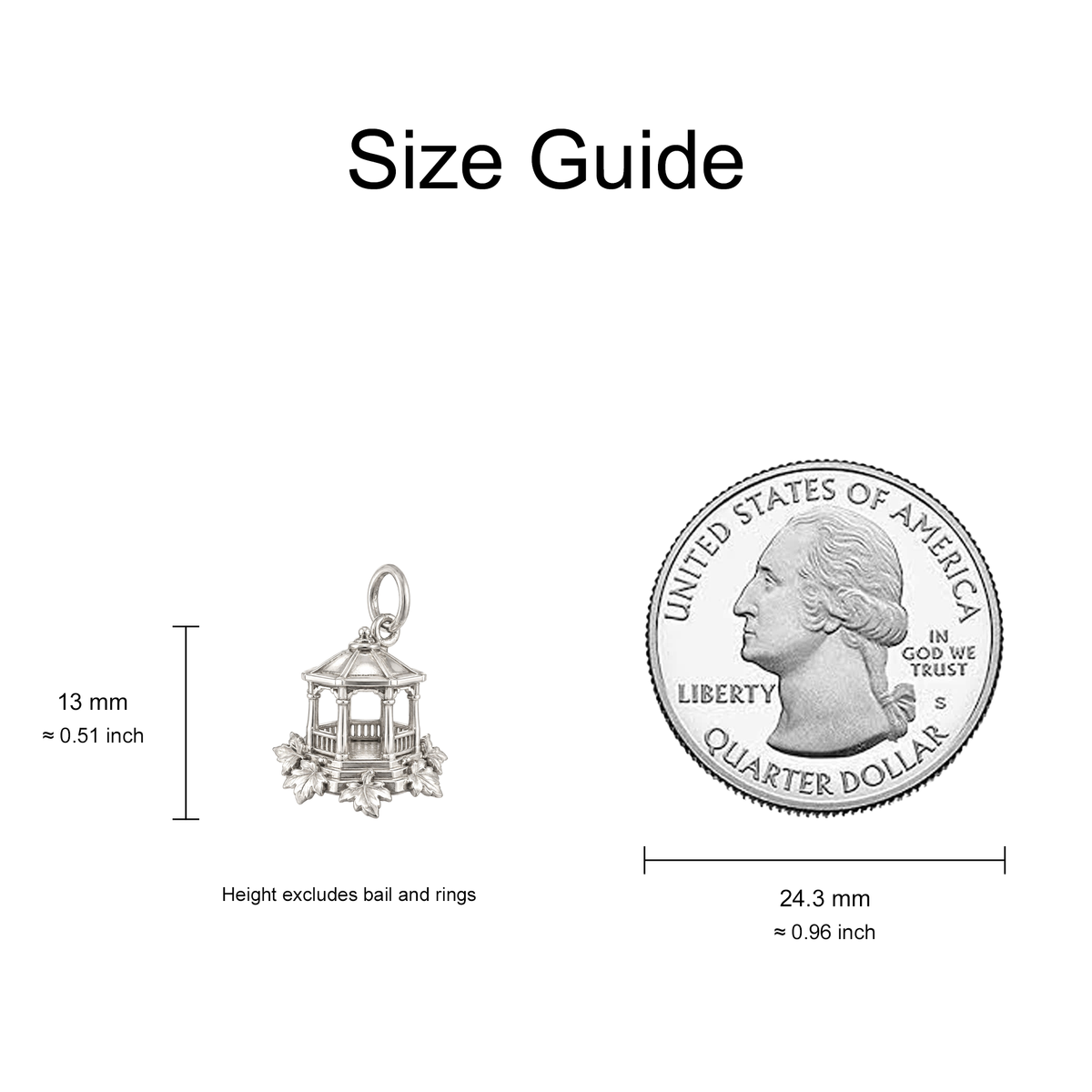 Autumn Gazebo Charm — Size Guide — 13 mm body excluding bail and rings — 50-works-silver-20260916-7