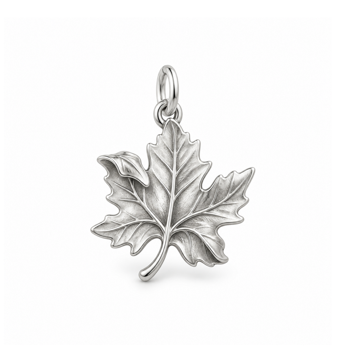 Autumn Maple Leaf Charm — Silver | charm-topics-remaining-444-2026-09-14 | topic-029