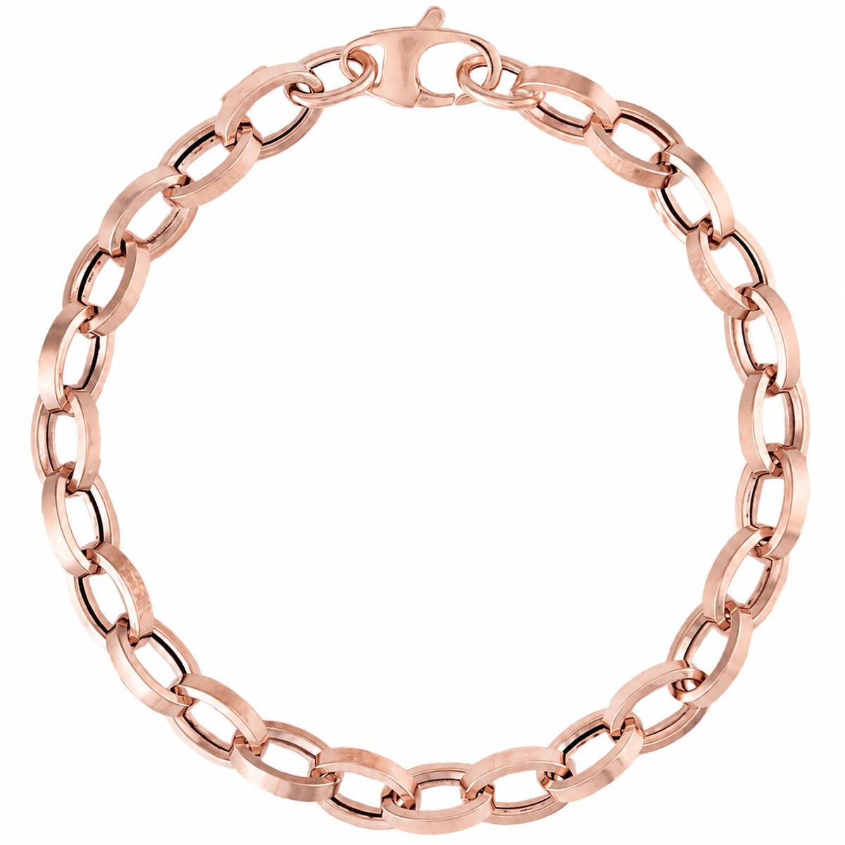 Ava Charm Bracelet — rose finish product image