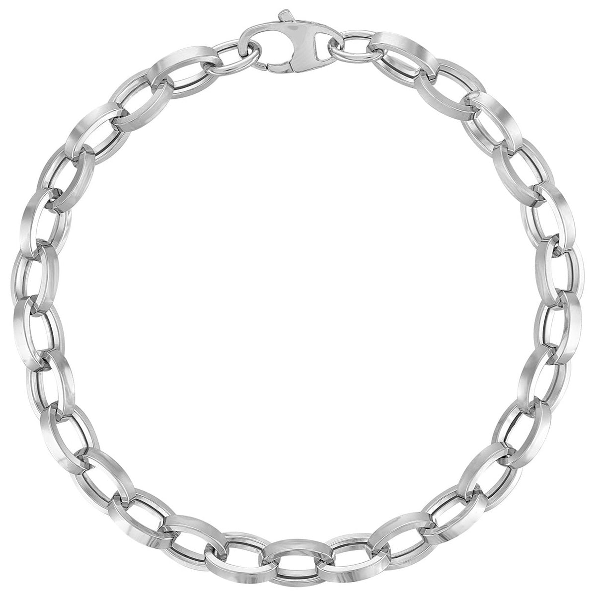 Ava Charm Bracelet — silver finish product image