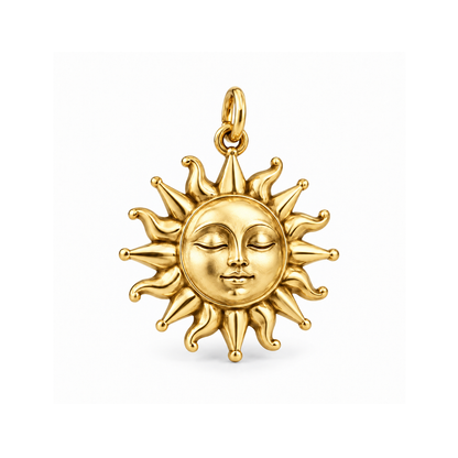 Awakening Sun Charm — Gold | charm-topics-remaining-444-2026-09-14 | topic-352