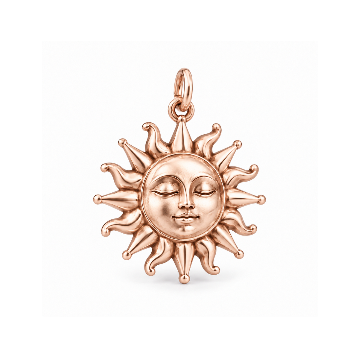 Awakening Sun Charm — Rose Gold | charm-topics-remaining-444-2026-09-14 | topic-352