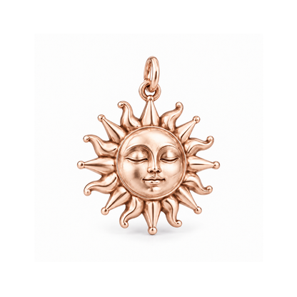 Awakening Sun Charm — Rose Gold | charm-topics-remaining-444-2026-09-14 | topic-352