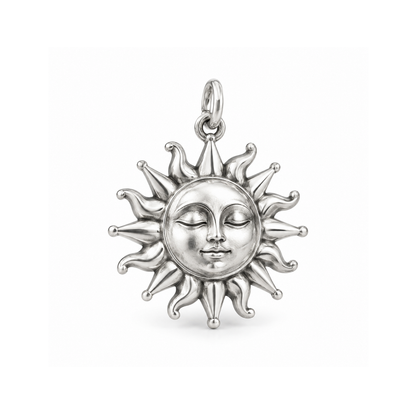 Awakening Sun Charm — Silver | charm-topics-remaining-444-2026-09-14 | topic-352