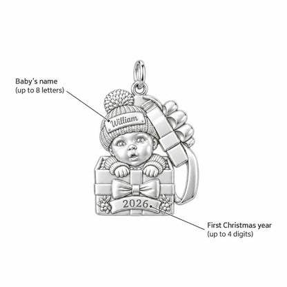 Baby's First Gift Box Charm Bracelet – Personalized Mom Gift – personalization guide