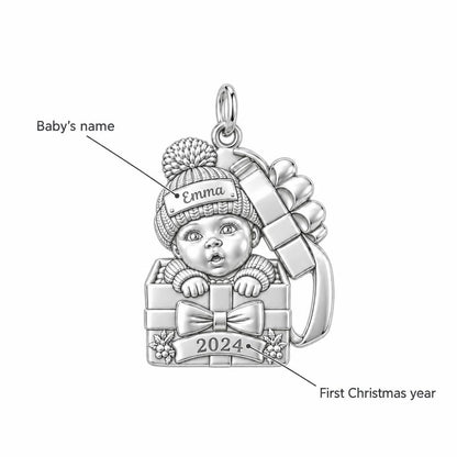 Baby's First Gift Box Charm Bracelet – Personalized Mom Gift – personalization guide