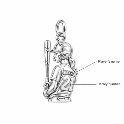 Baseball Lover Charm Bracelet – Personalized Gift – personalization guide