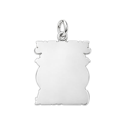 Be A Chingona Charm Bracelet – Personalized Latina Gift – back of the charm, engraving area