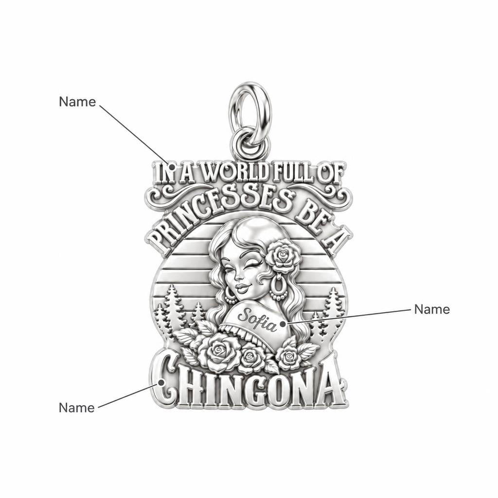 Be A Chingona Charm Bracelet – Personalized Latina Gift – personalization guide