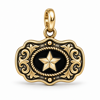 Western Soul — Choose Your Cowboy Charm and Polyester Cord Bracelet Set