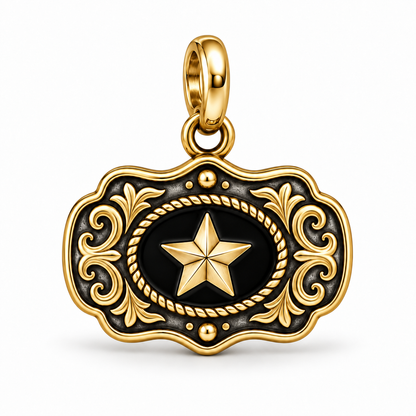 Western Soul — Choose Your Cowboy Charm and Polyester Cord Bracelet Set