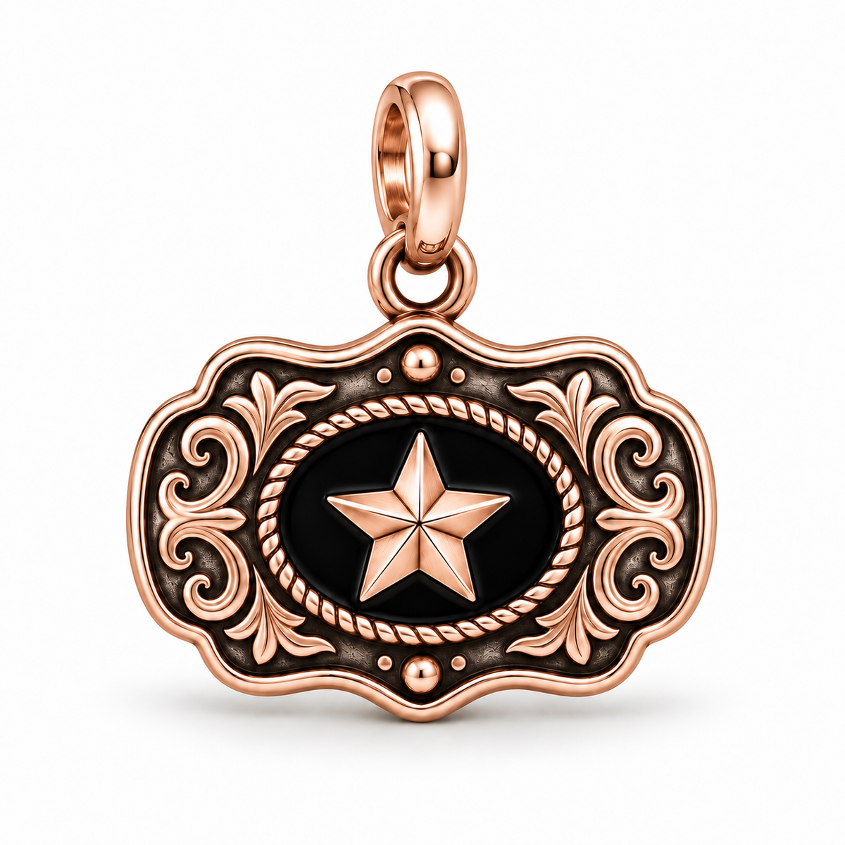 Western Soul — Choose Your Cowboy Charm and Polyester Cord Bracelet Set