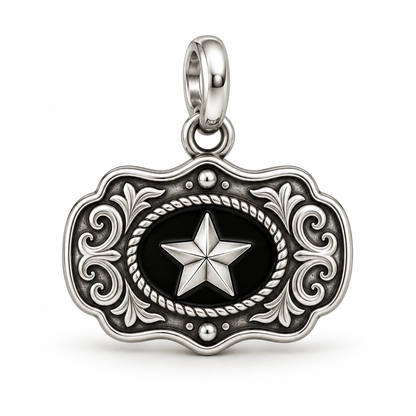Western Soul — Choose Your Cowboy Charm and Polyester Cord Bracelet Set