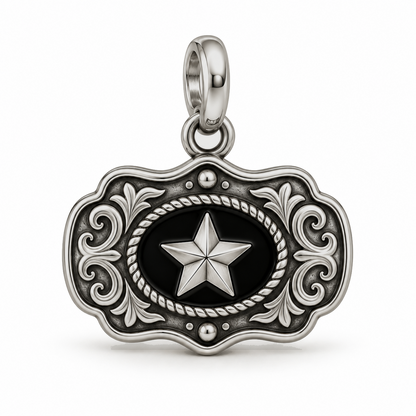 Western Soul — Choose Your Cowboy Charm and Polyester Cord Bracelet Set