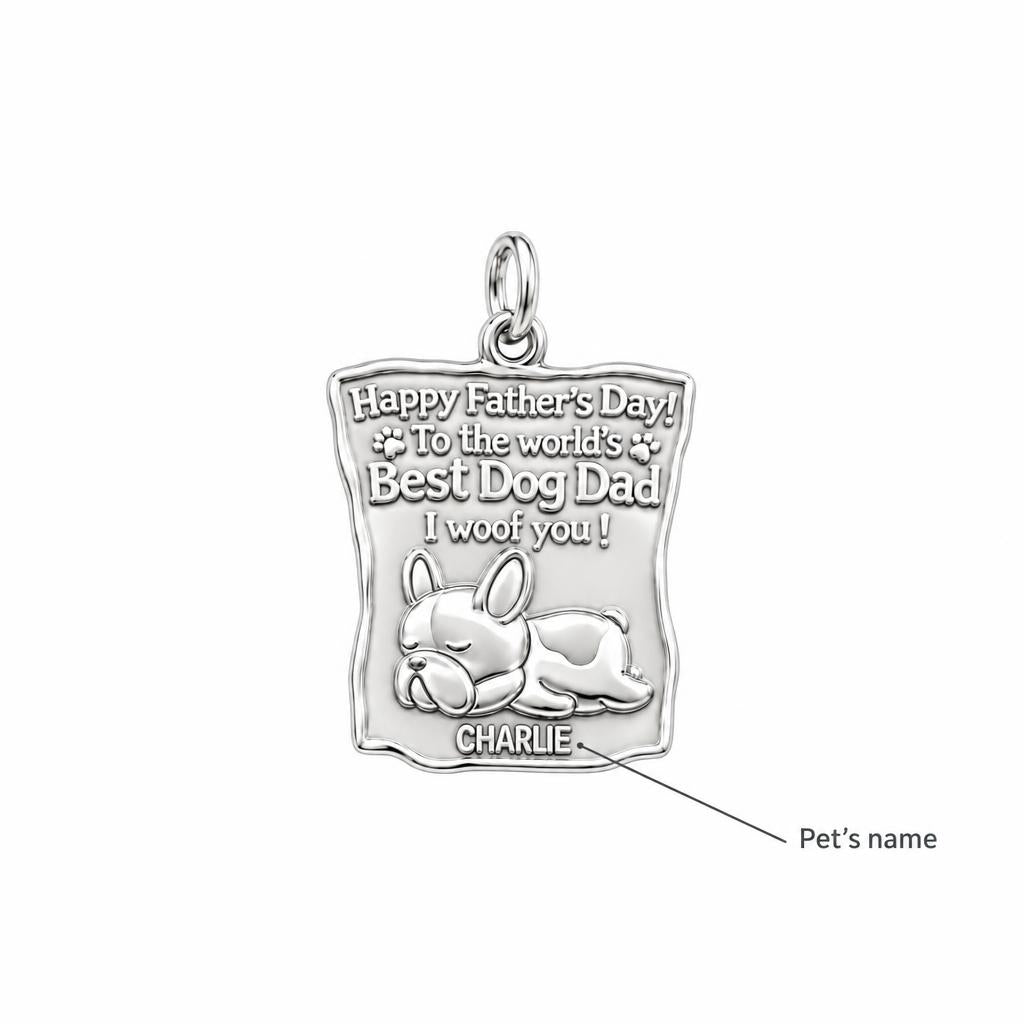 Best Dog Dad Charm Bracelet – Personalized Dog Dad Gift – personalization guide