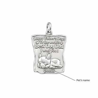 Best Dog Dad Charm Bracelet – Personalized Dog Dad Gift – personalization guide