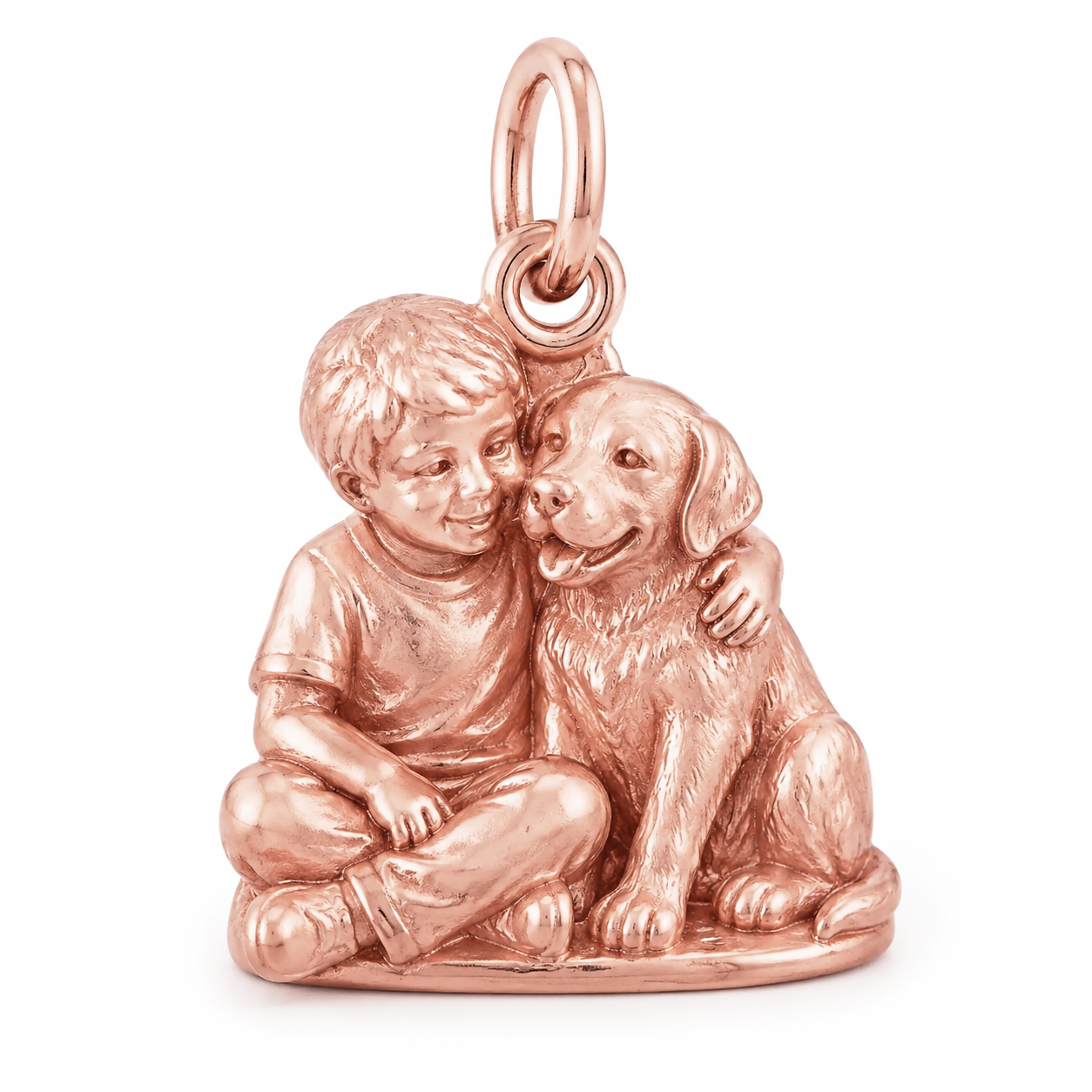Always Family - Best Friends Charm - Rose Gold