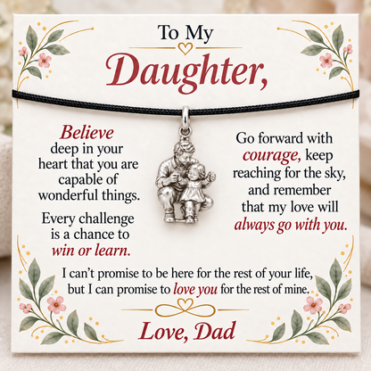 First Steps, Courage for Every Challenge — Main image, silver finish