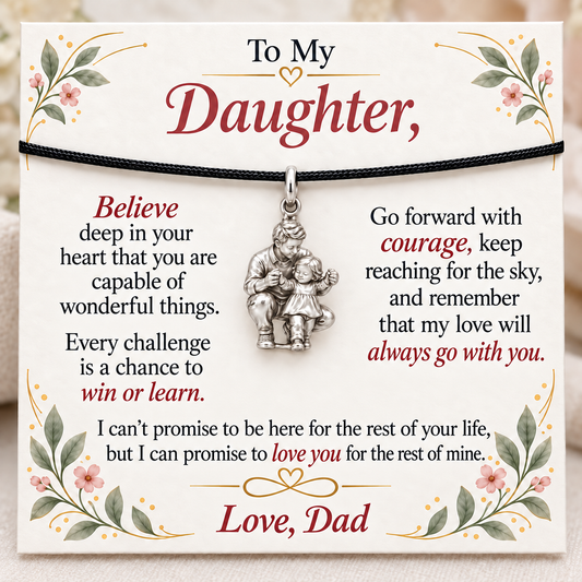 First Steps, Courage for Every Challenge — Main image, silver finish