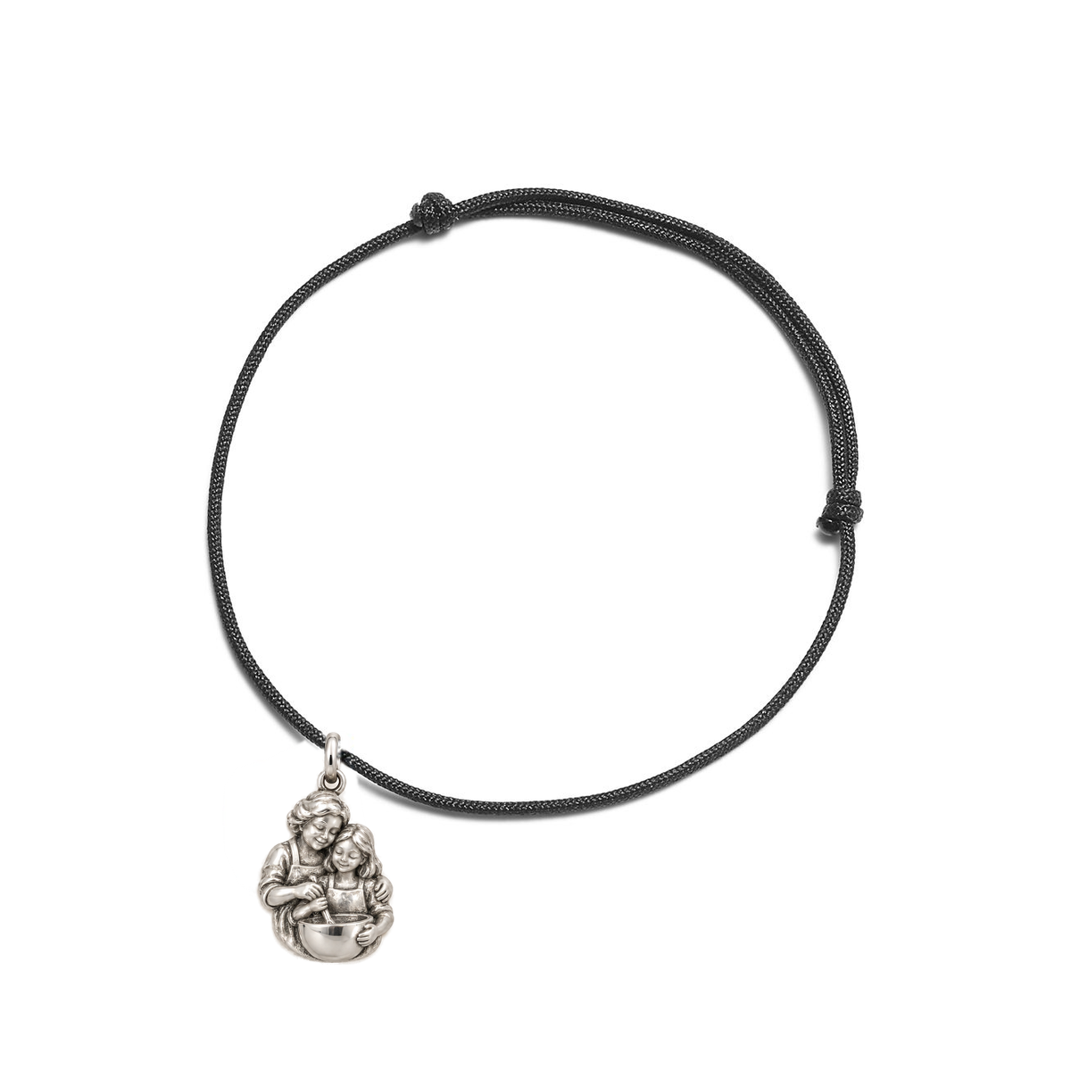 Black Cord Bracelet | source gid://shopify/MediaImage/39136633553142