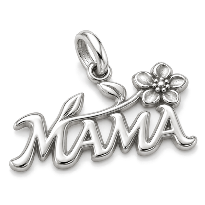 Blooming Mama Charm — Silver Super Macro | charm-topics-remaining-444-2026-09-14 | topic-384