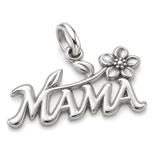 Blooming Mama Charm — Silver Super Macro | charm-topics-remaining-444-2026-09-14 | topic-384